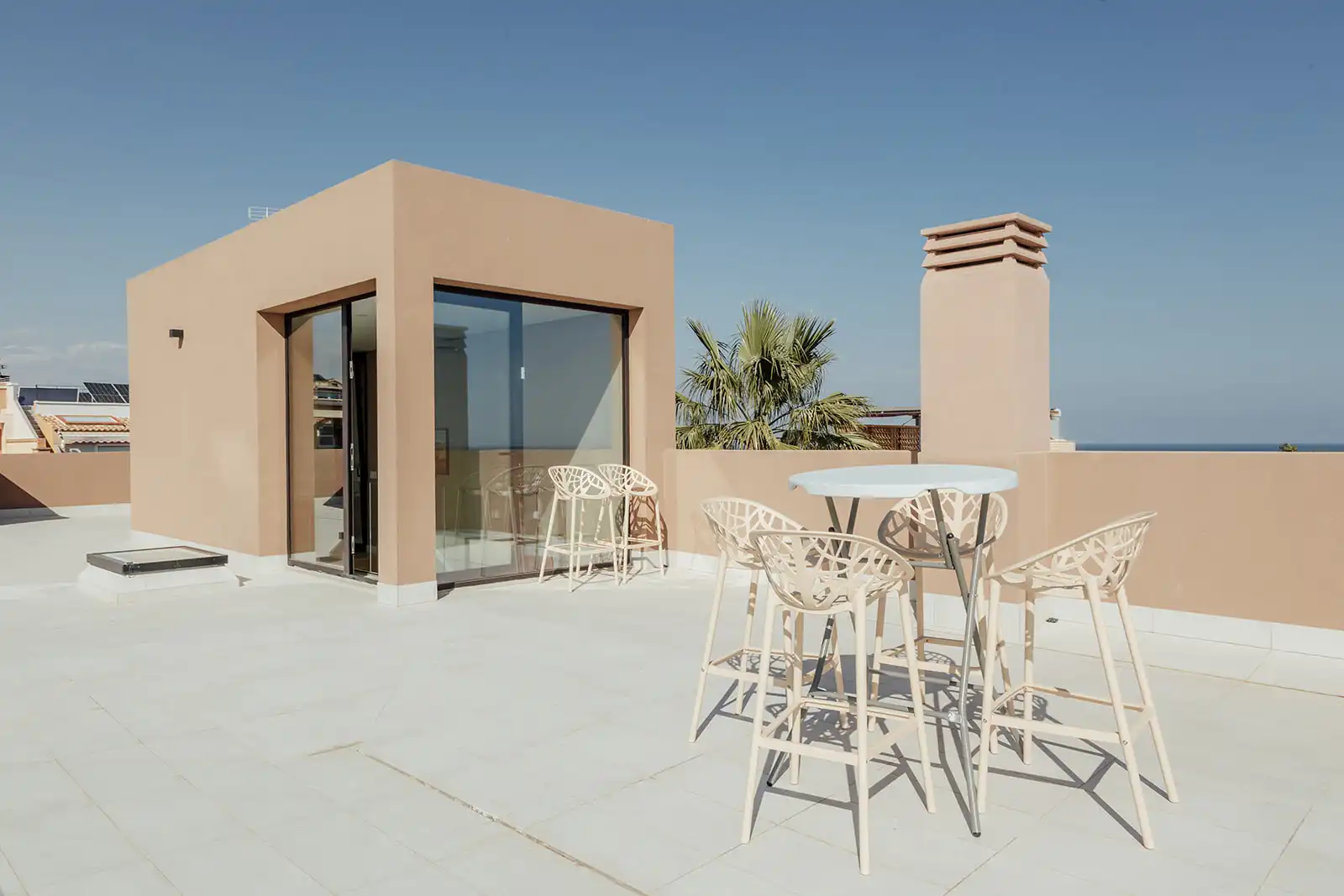 Terraza de Casa o chalet en venta en Alicante / Alacant con Aire acondicionado, Calefacción y Jardín privado