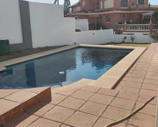 Swimming pool of House or chalet for sale in Málaga Capital  with Air Conditioner, Terrace and Swimming Pool