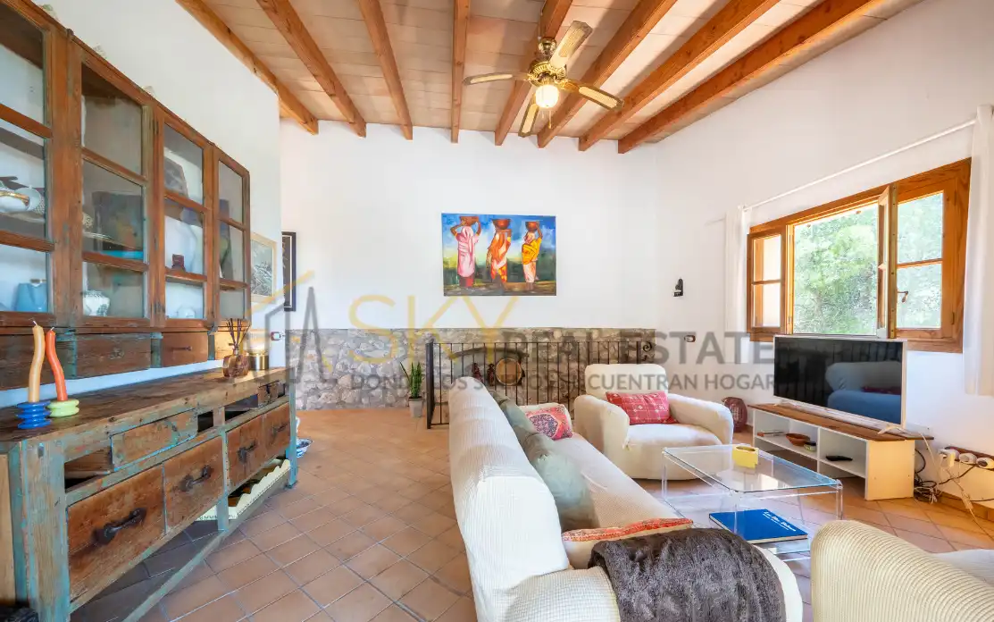 Living room of Houses for sale in Andratx  with Private garden, Terrace and Storage room