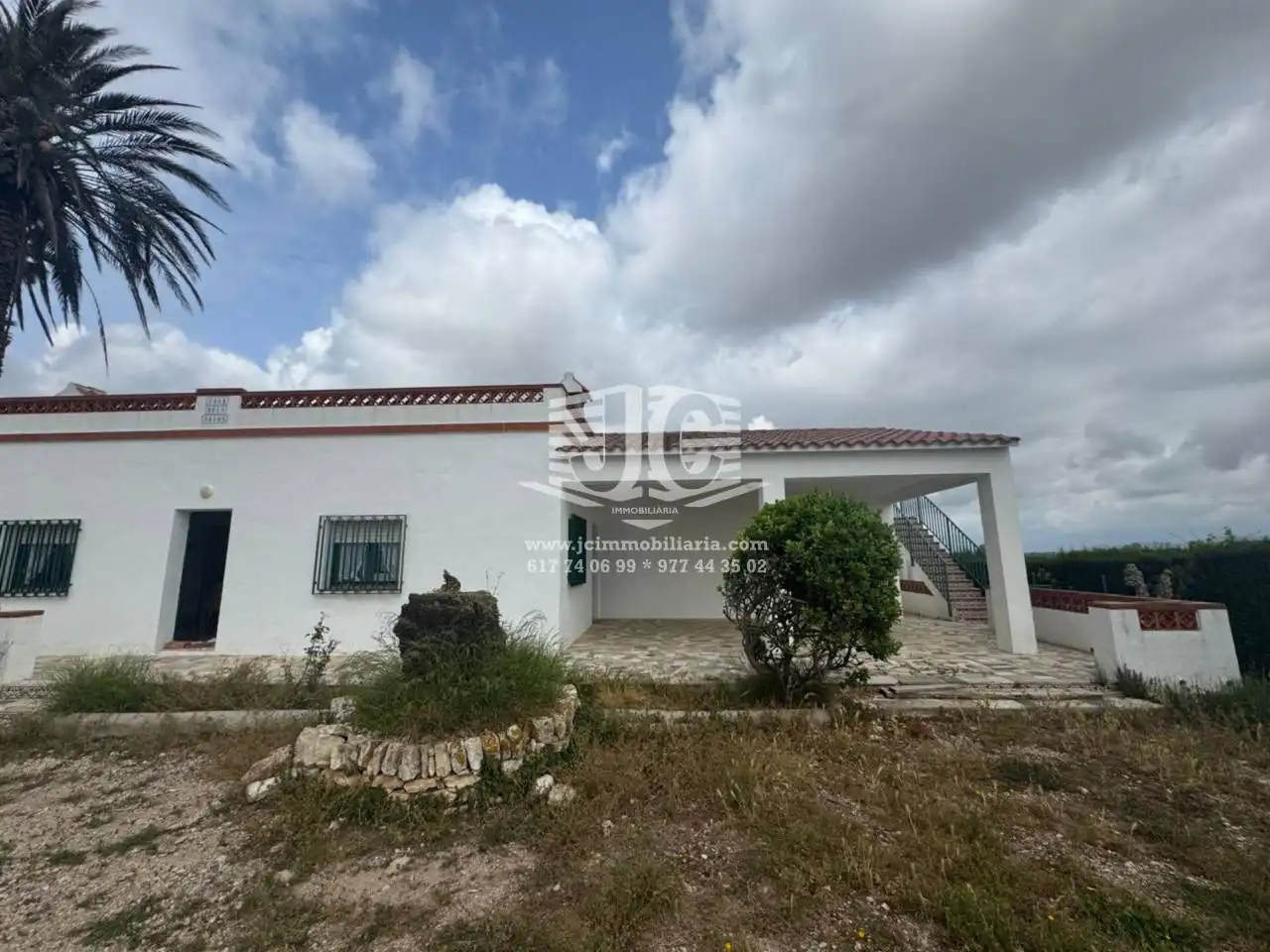 Vista exterior de Casa o chalet en venta en Amposta con Jardín privado, Terraza y Amueblado