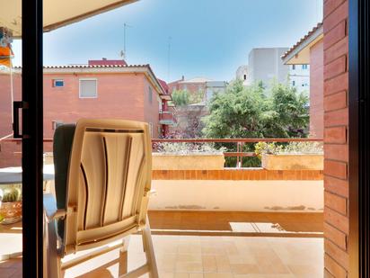 Terrace of Flat for sale in  Barcelona Capital  with Air Conditioner, Heating and Private garden