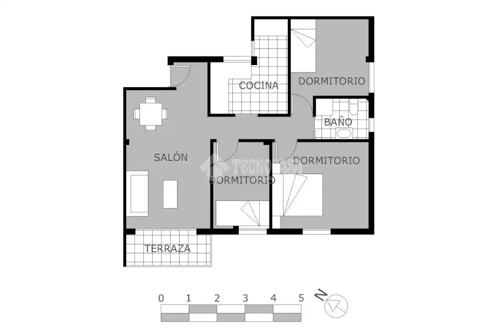 Flat for sale in Torremolinos  with Air Conditioner