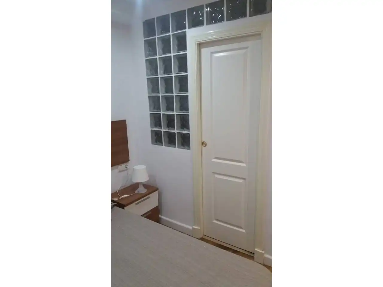 Schlafzimmer von Wohnung zur Miete in Cádiz mit Heizung, Möbliert und Balkon
