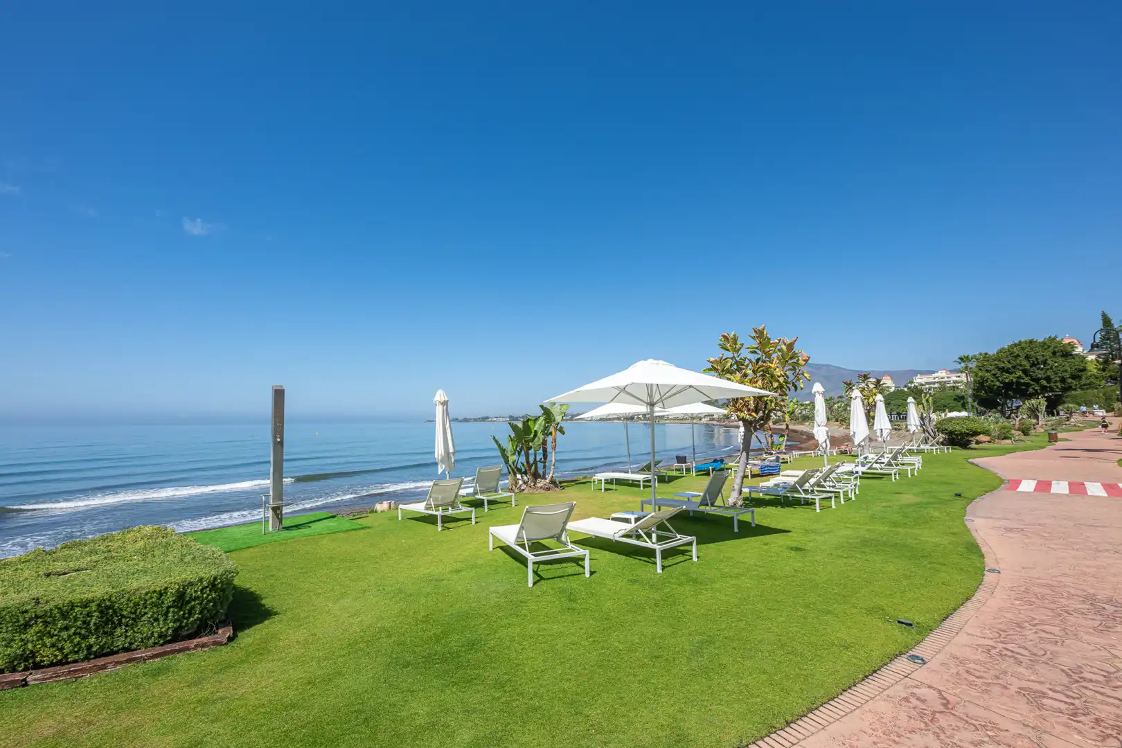 Terrace of Apartments for sale in Estepona  with Air Conditioner, Terrace and Swimming Pool