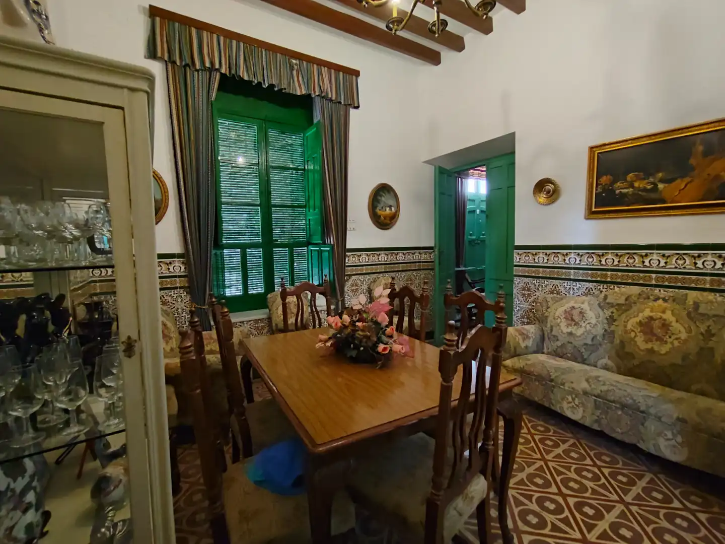 Dining room of Country homes for sale in Priego de Córdoba  with Private garden, Terrace and Swimming Pool