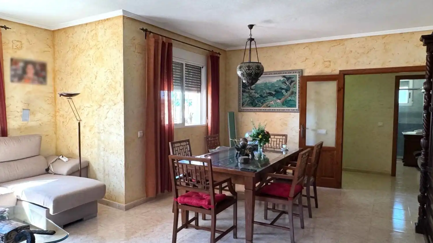 Dining room of Houses for sale in Orihuela  with Air Conditioner, Private garden and Storage room