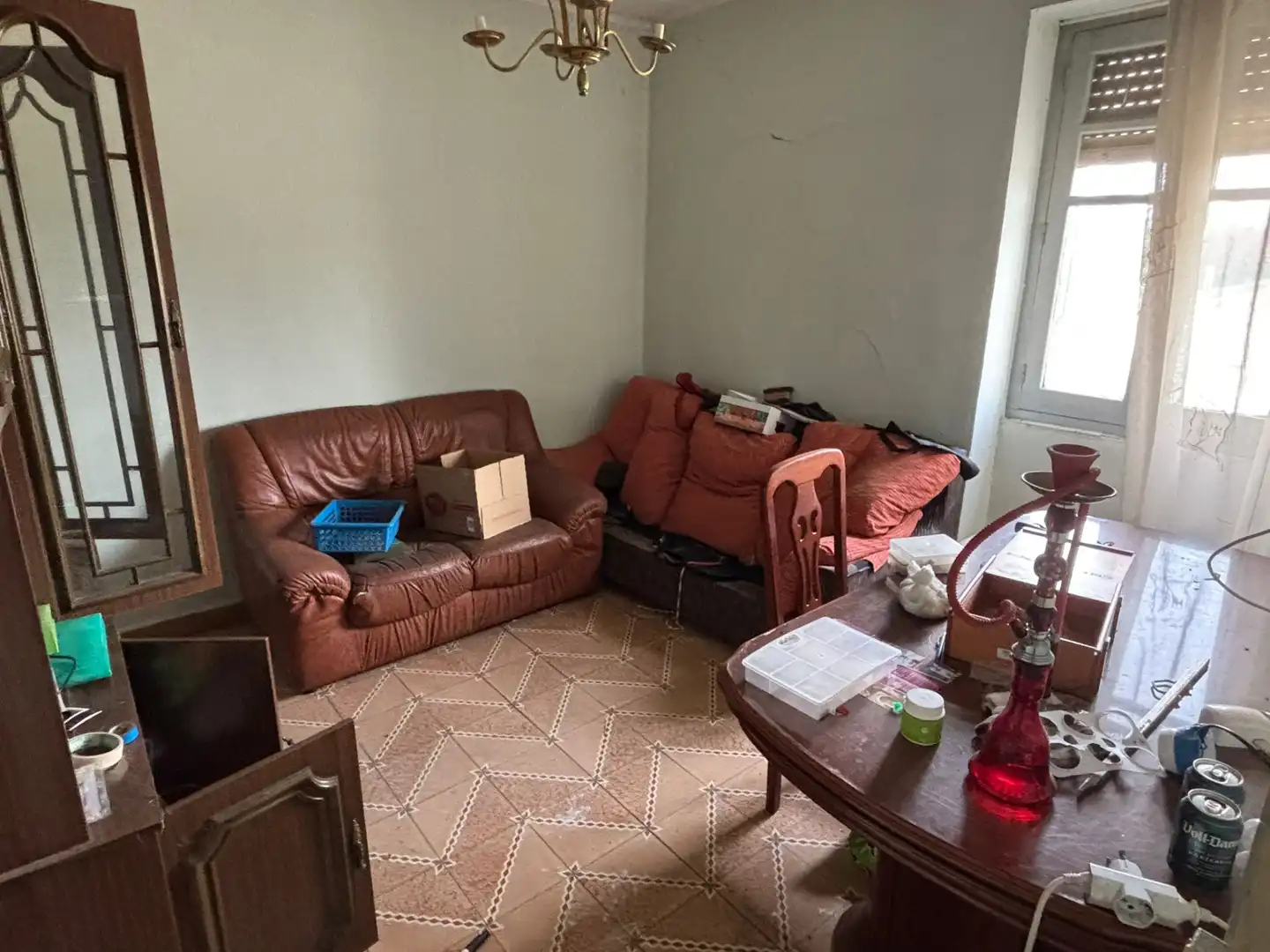 Sala de estar de Finca rústica en venta en Santovenia de la Valdoncina