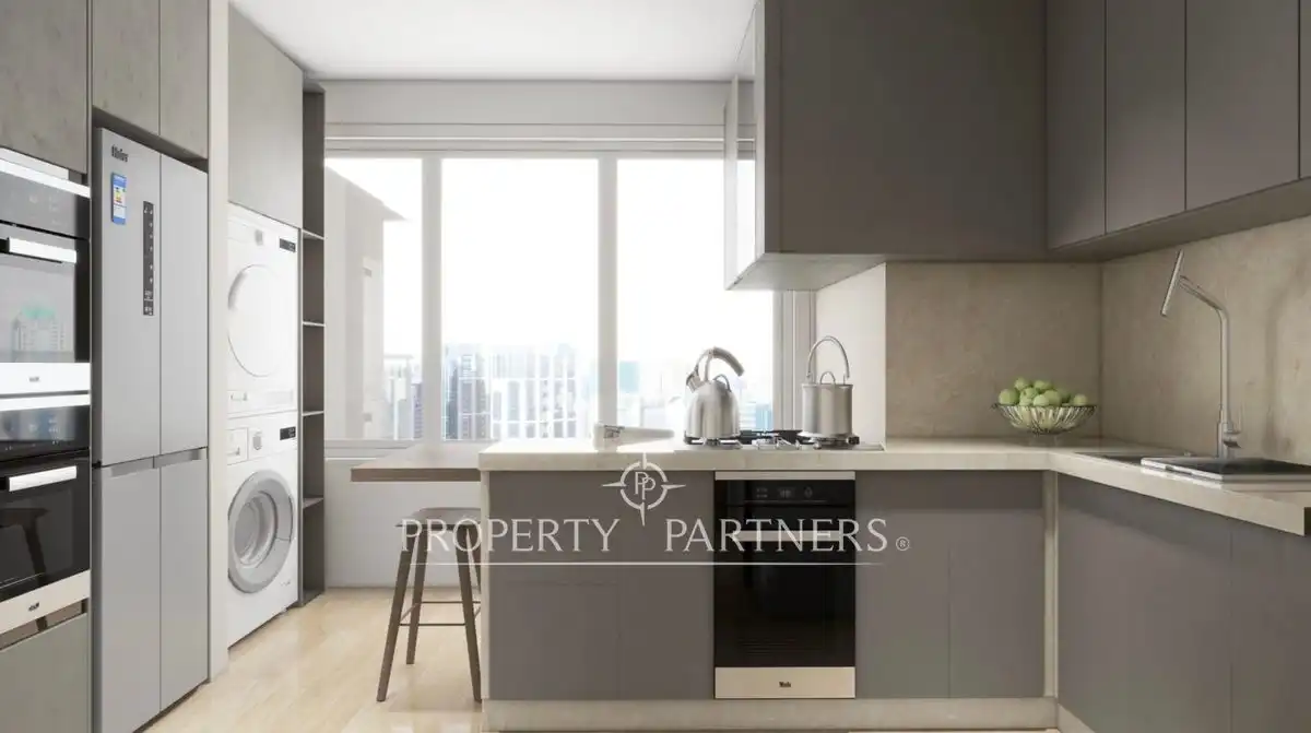 Cuina de Apartament en venda en Madrid amb Aire condicionat, Terrassa i Moblat