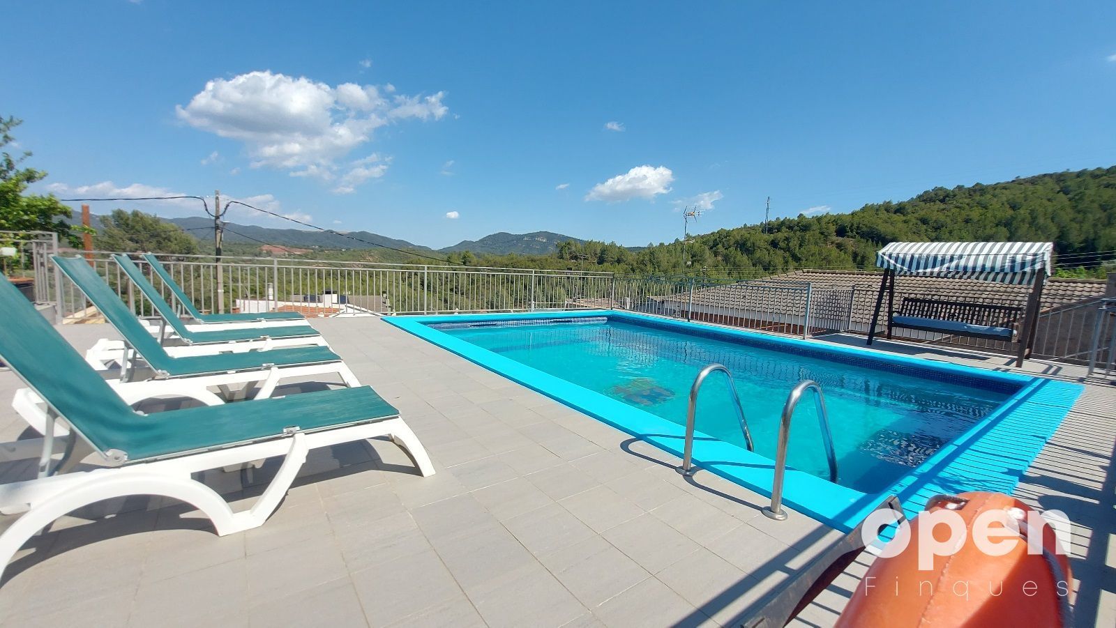 Swimming pool of House or chalet for sale in Vacarisses  with Heating, Terrace and Swimming Pool