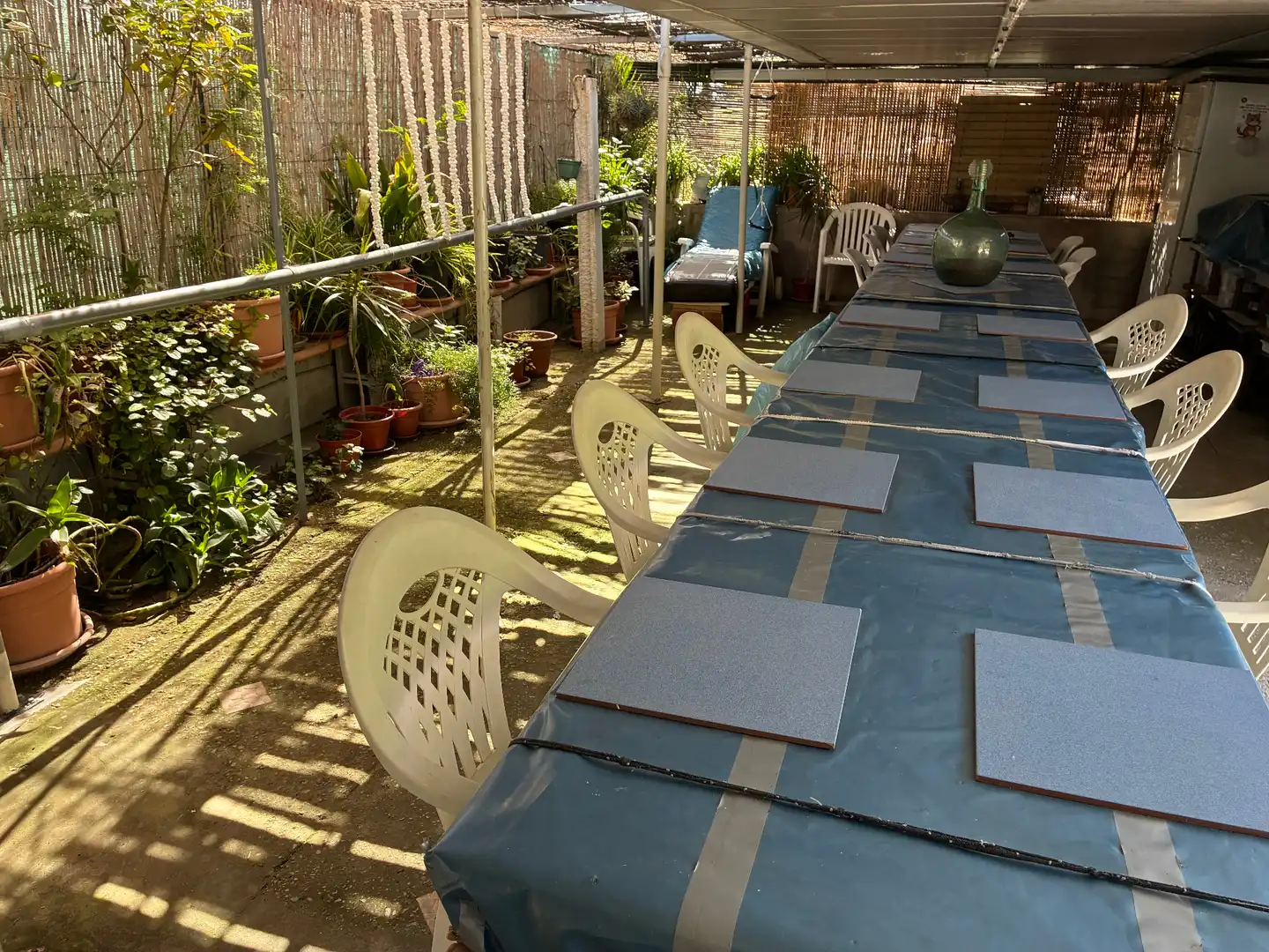 Terraza de Casa o chalet en venta en Los Barrios con Aire acondicionado, Jardín privado y Terraza