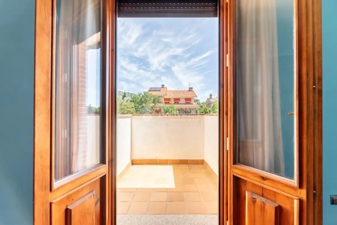 Terraza de Casa o chalet en venta en Hoyo de Manzanares con Calefacción