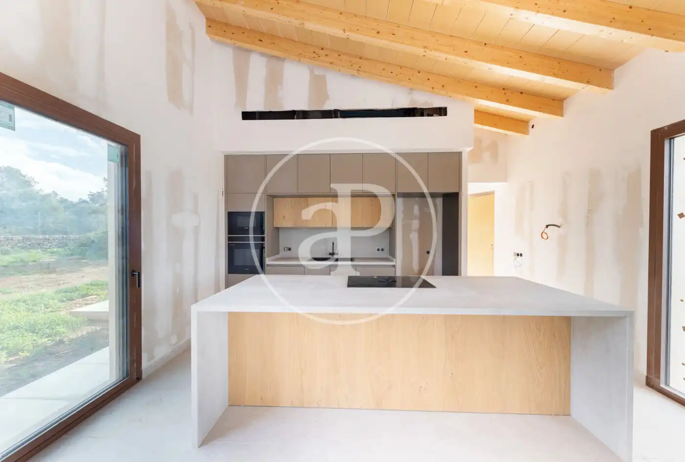Cuina de Casa o xalet en venda en Marratxí amb Aire condicionat, Calefacció i Jardí privat