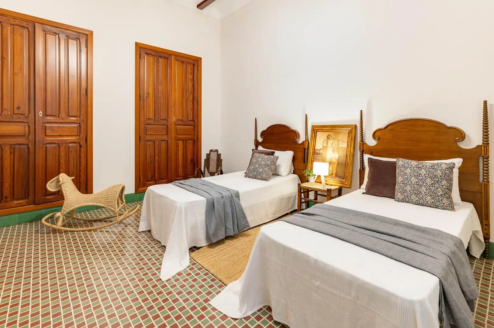 Bedroom of Houses for sale in Xàtiva  with Air Conditioner, Private garden and Terrace