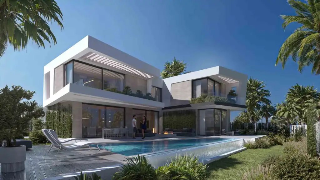 Xalet amb piscina en venda a Mijas pueblo