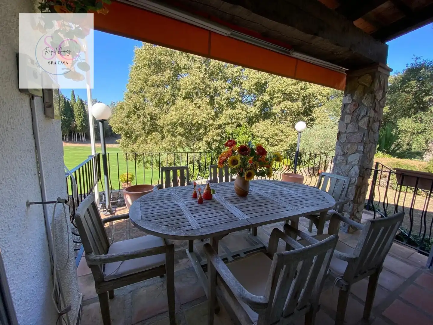 Terrasse von Einfamilien-Reihenhaus zum Verkauf in Santa Cristina d'Aro