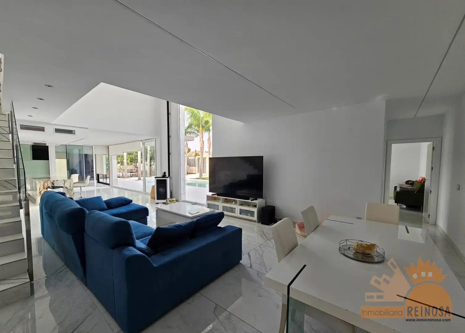 Sala de estar de Casa o chalet en venta en Molina de Segura con Aire acondicionado, Jardín privado y Terraza
