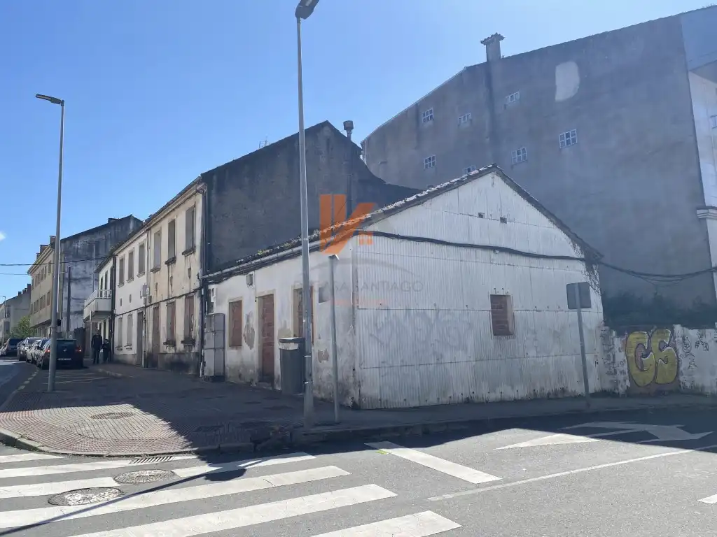Exterior view of Houses for sale in Santiago de Compostela 