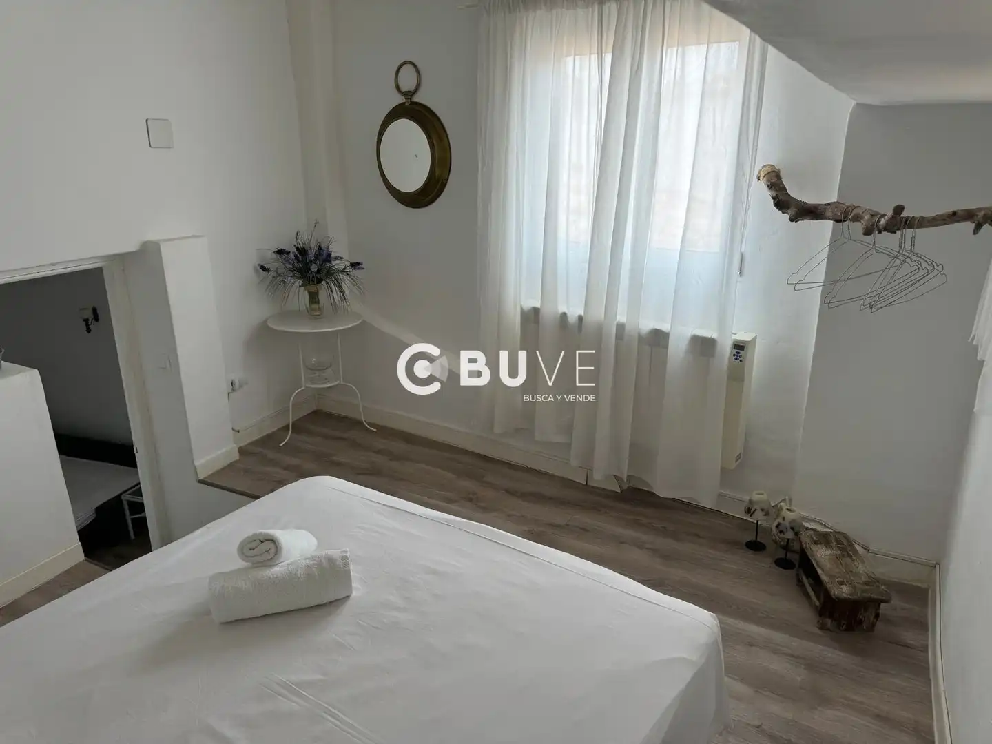Bedroom of Houses for sale in Valdealgorfa  with Air Conditioner, Heating and Terrace