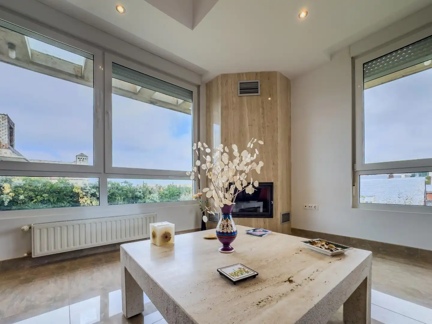 Living room of Houses for sale in Piélagos  with Private garden, Terrace and Storage room