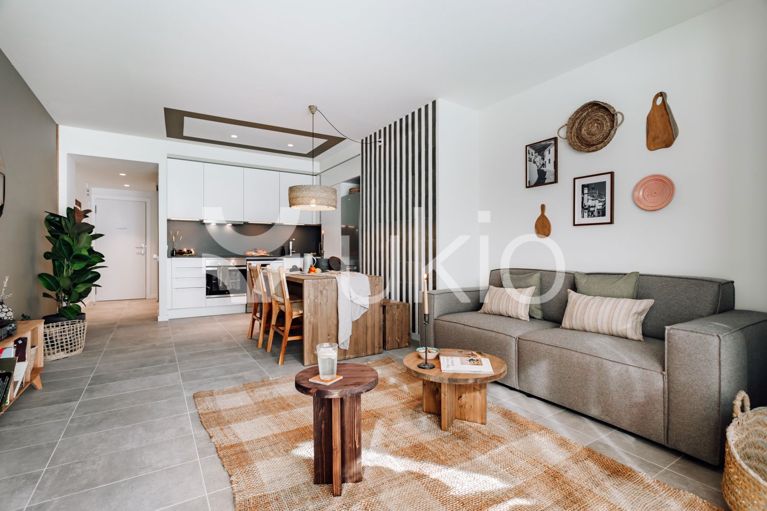 Living room of Apartment to rent in  Barcelona Capital  with Air Conditioner, Heating and Furnished