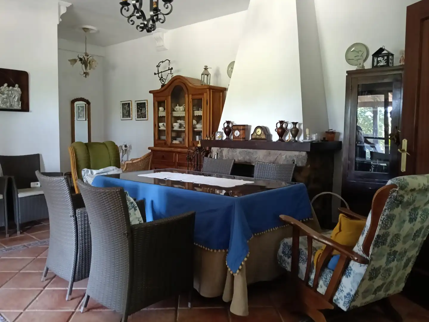 Menjador de Casa o xalet en venda en Almendralejo amb Aire condicionat, Calefacció i Jardí privat