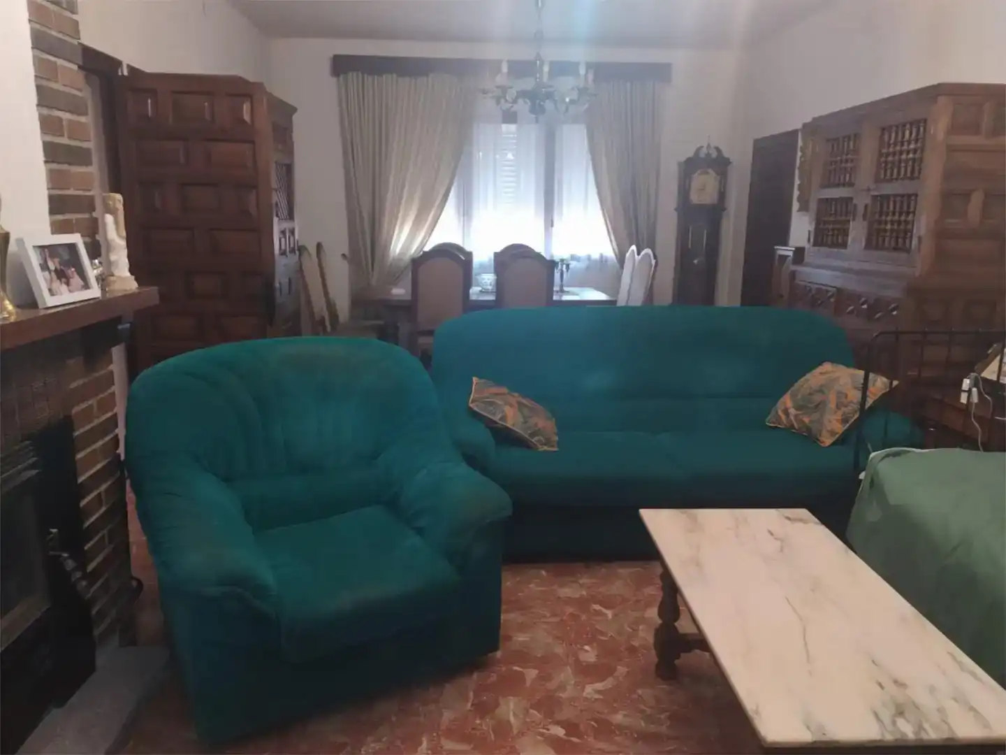 Sala de estar de Casa o chalet en venta en San Esteban del Valle con Jardín privado