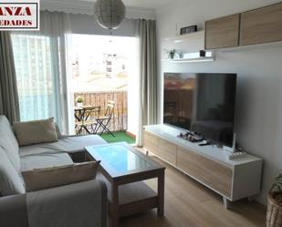 Living room of Flat to rent in Málaga Capital  with Air Conditioner, Terrace and Furnished