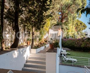 Jardí de Casa o xalet en venda en  Barcelona Capital amb Terrassa, Piscina i Balcó