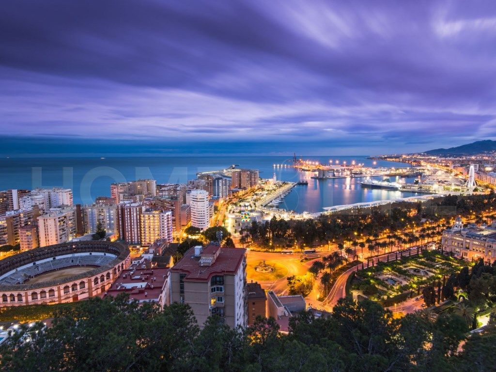 Vista exterior de Pis en venda en Málaga Capital amb Balcó