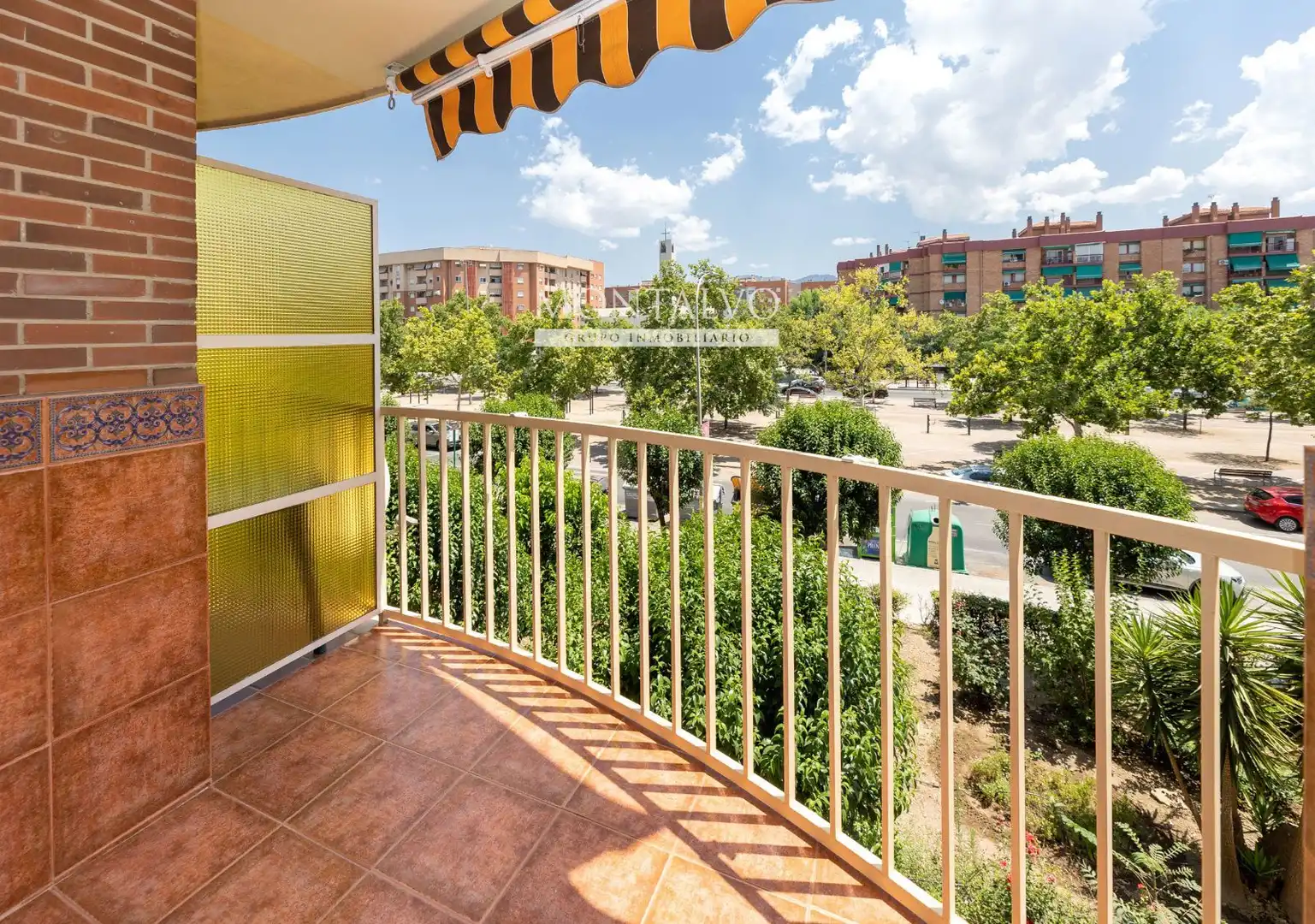 Balcony of Flat for rent in Granada  with Terrace and Furnished