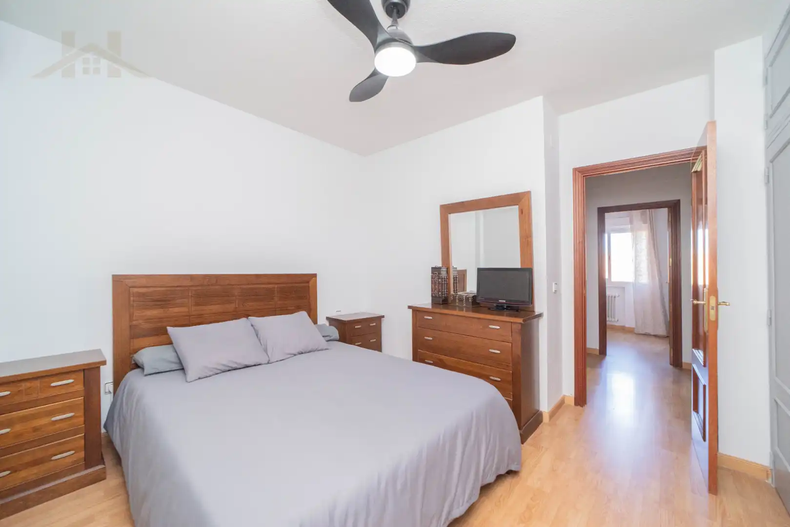 Schlafzimmer von Wohnung zum Verkauf in Alcorcón mit Klimaanlage, Heizung und Privatgarten