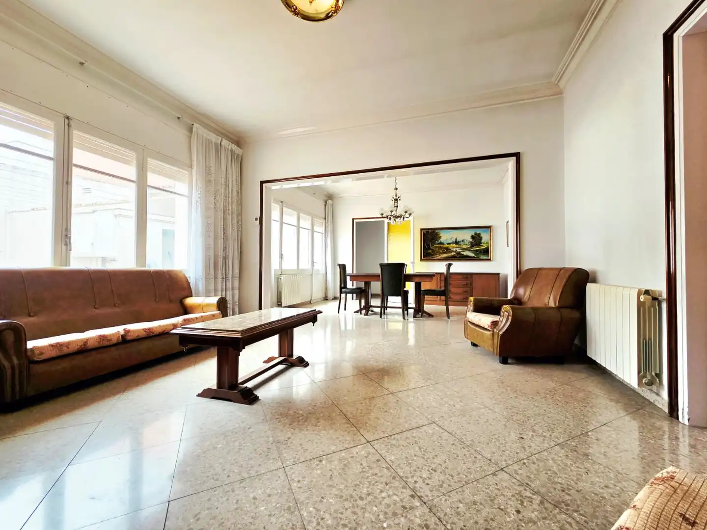 Sala de estar de Casa o chalet en venta en Terrassa con Calefacción y Terraza