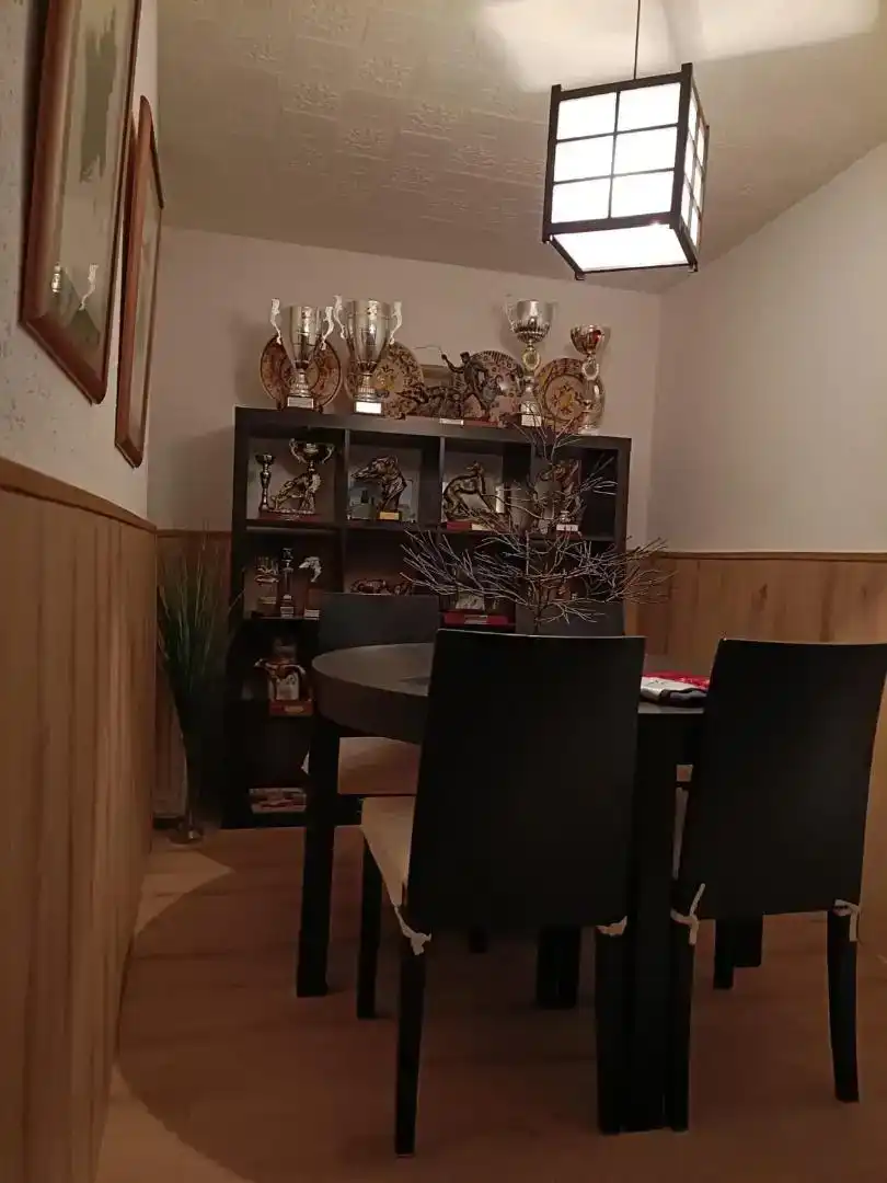 Menjador de Planta baixa en venda en Madrigal de las Altas Torres amb Parquet i Moblat