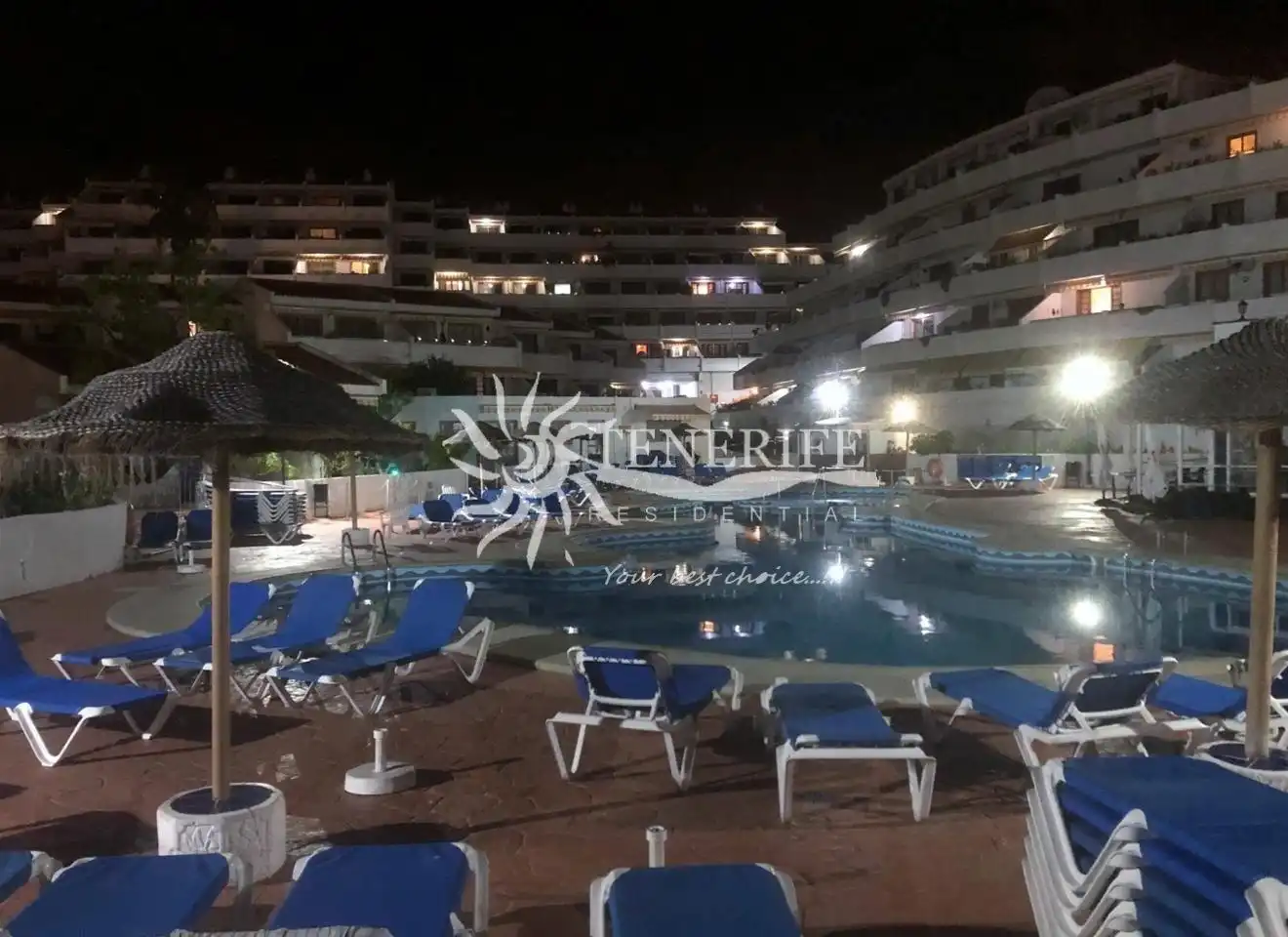 Swimming pool of Flat for sale in Adeje  with Terrace and Furnished