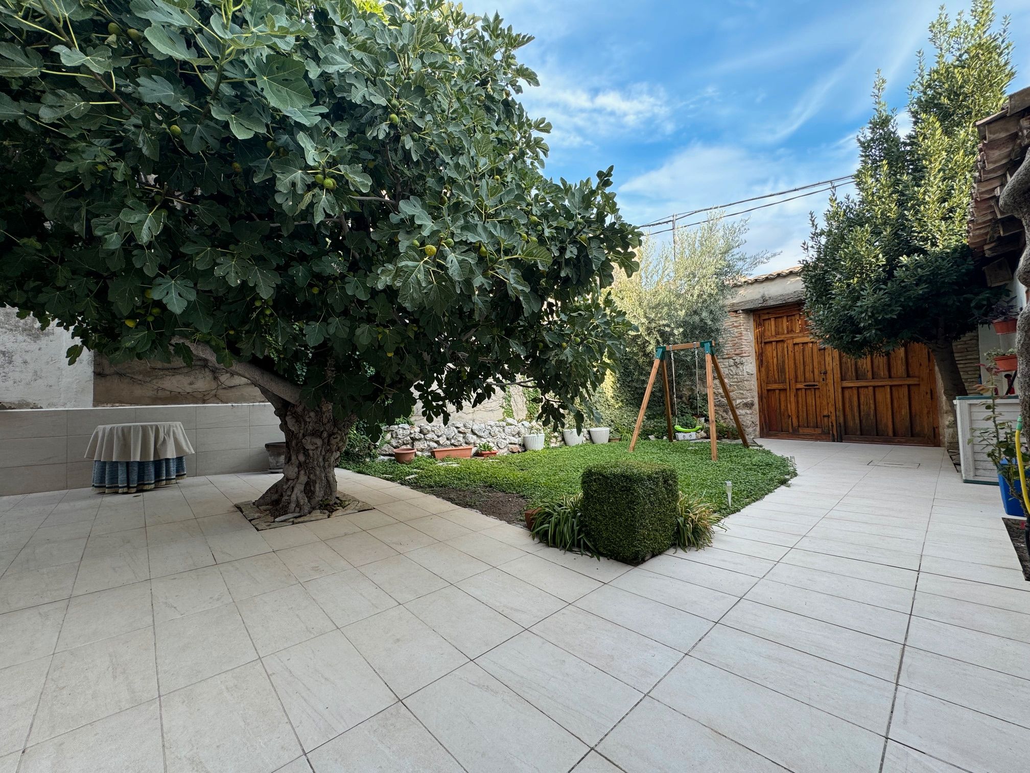 Garden of Country house for sale in Olivares de Duero  with Heating, Private garden and Parquet flooring