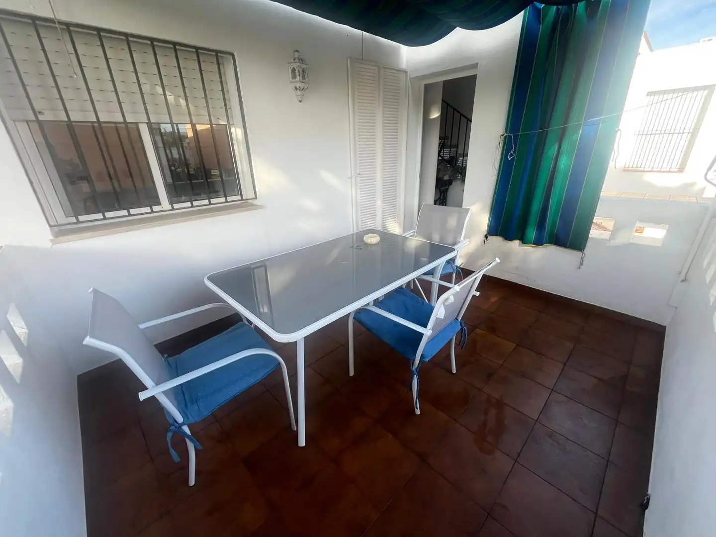 Terraza de Casa adosada en venta en El Portil con Jardín privado, Terraza y Amueblado