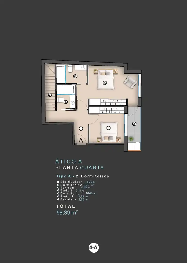 Penthouse with lift for sale in Centro, imagen 28