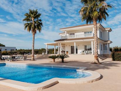 Piscina de Casa o xalet en venda en Elche / Elx amb Aire condicionat i Calefacció