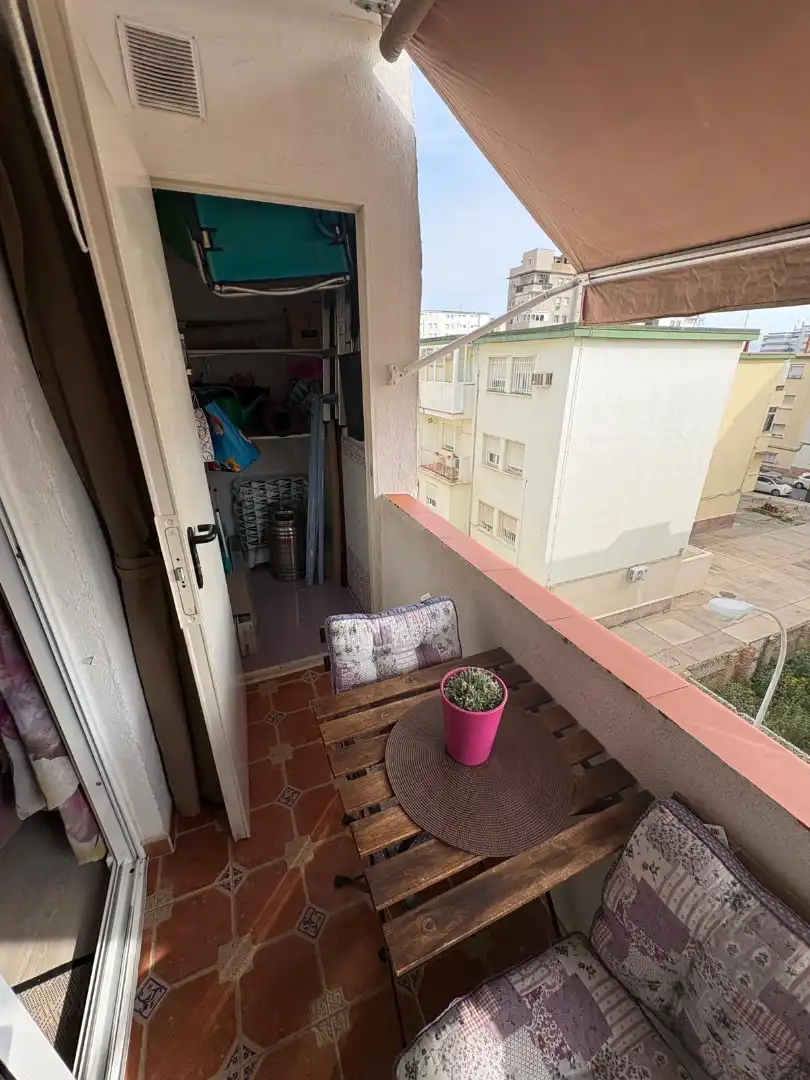 Balcony of Flat for sale in Jerez de la Frontera  with Air Conditioner, Parquet flooring and Terrace