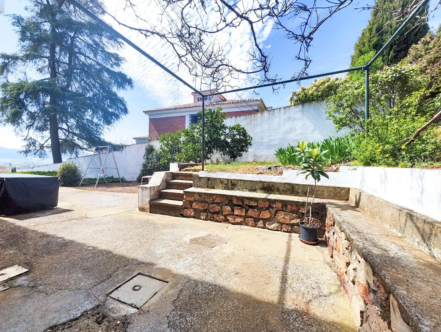 Terraza de Casa o chalet en venta en Puertollano con Aire acondicionado, Calefacción y Jardín privado