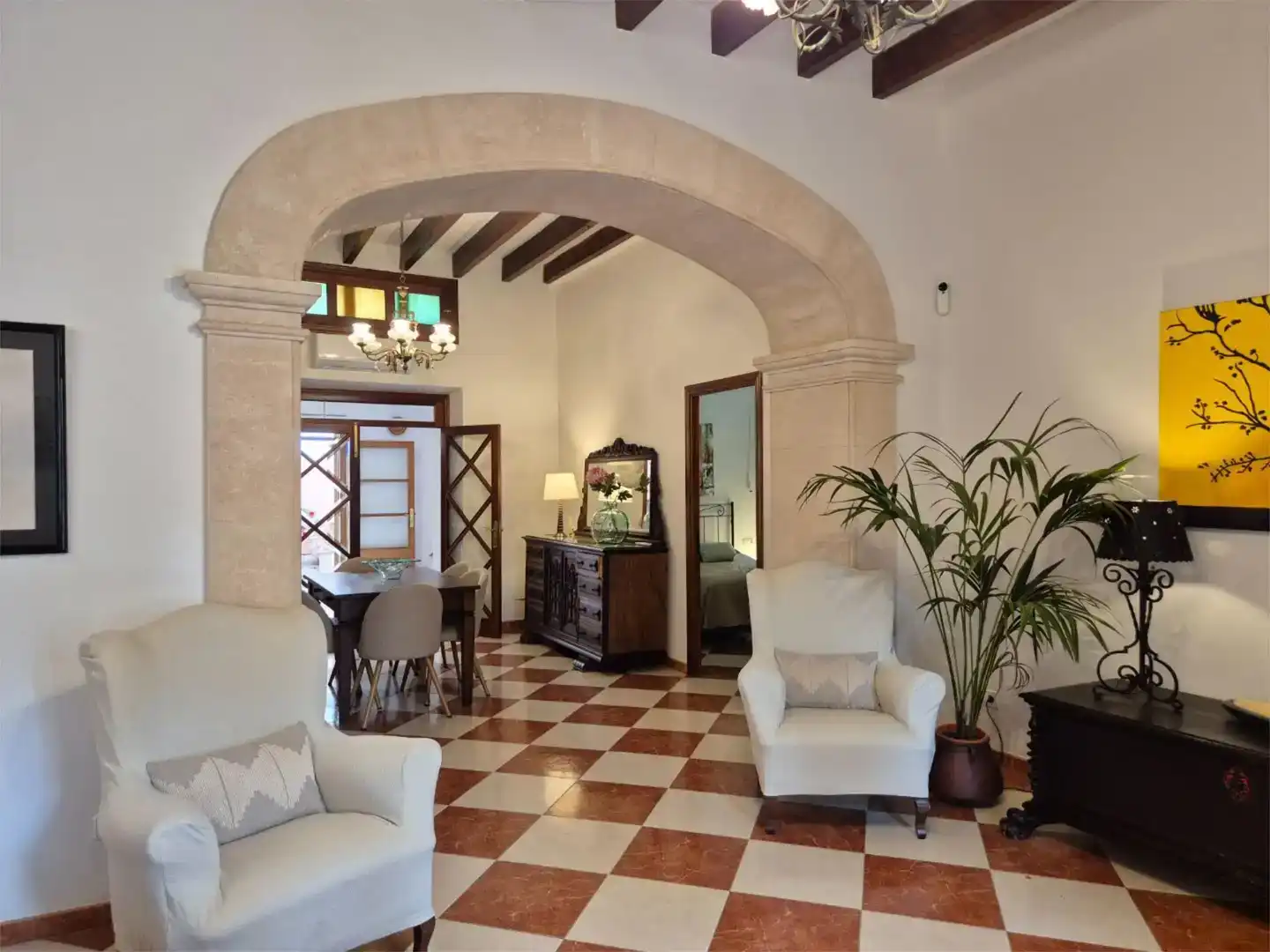 Flat for rent in Ariany  with Air Conditioner, Private garden and Storage room