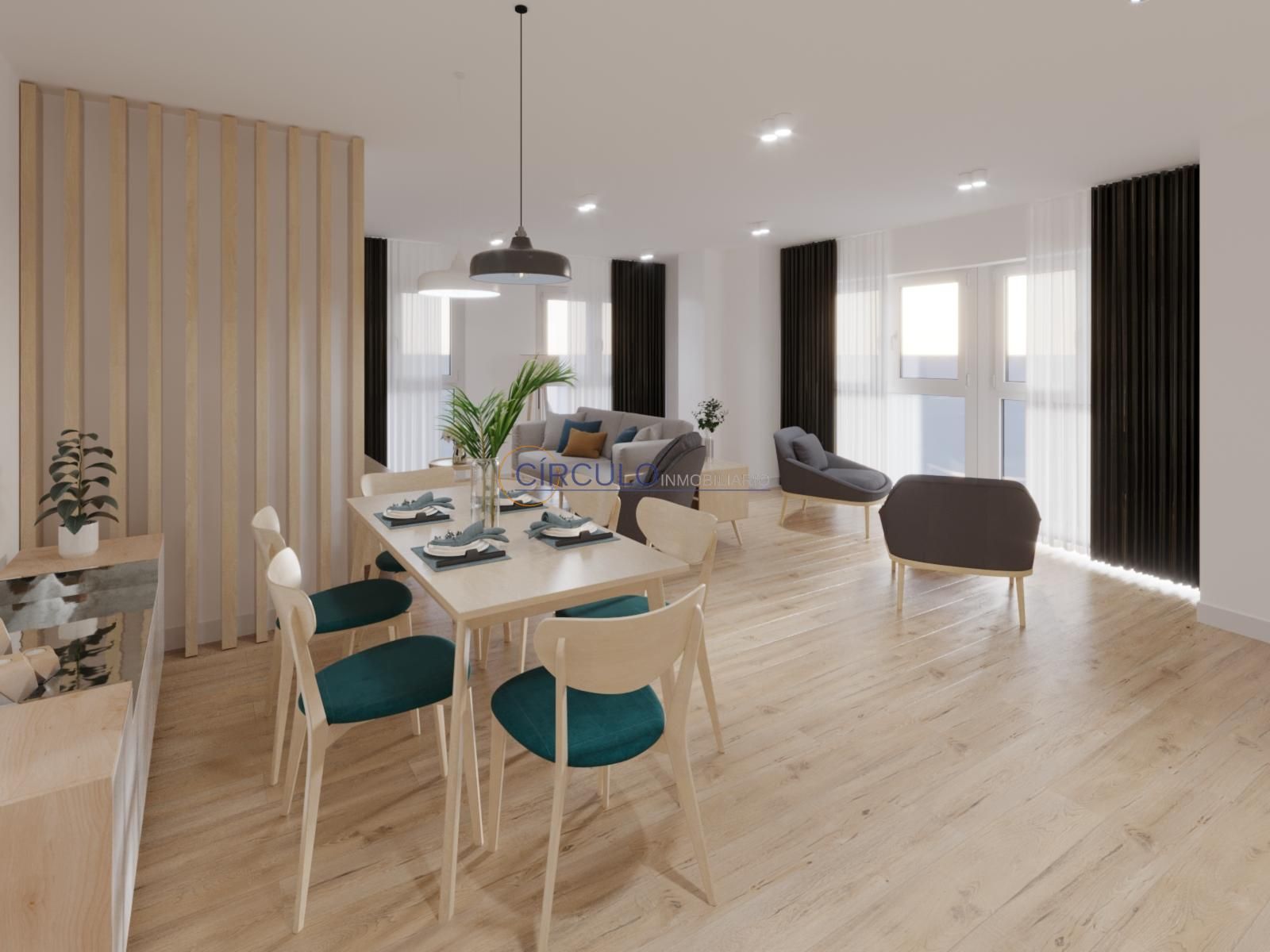 Dining room of Flat for sale in Lorca