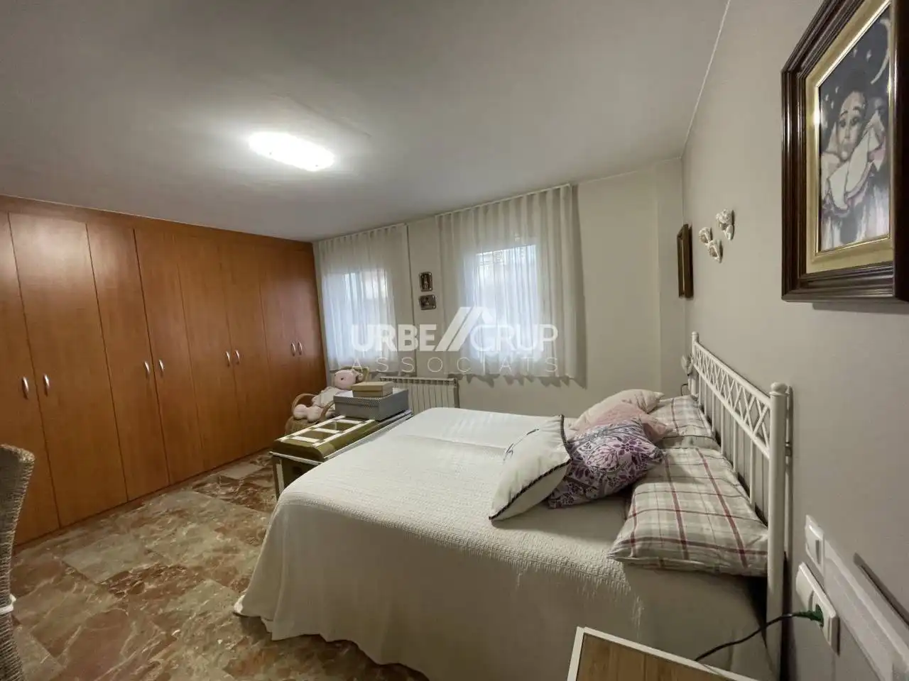 Schlafzimmer von Wohnung zum Verkauf in Terrassa mit Klimaanlage, Heizung und Privatgarten