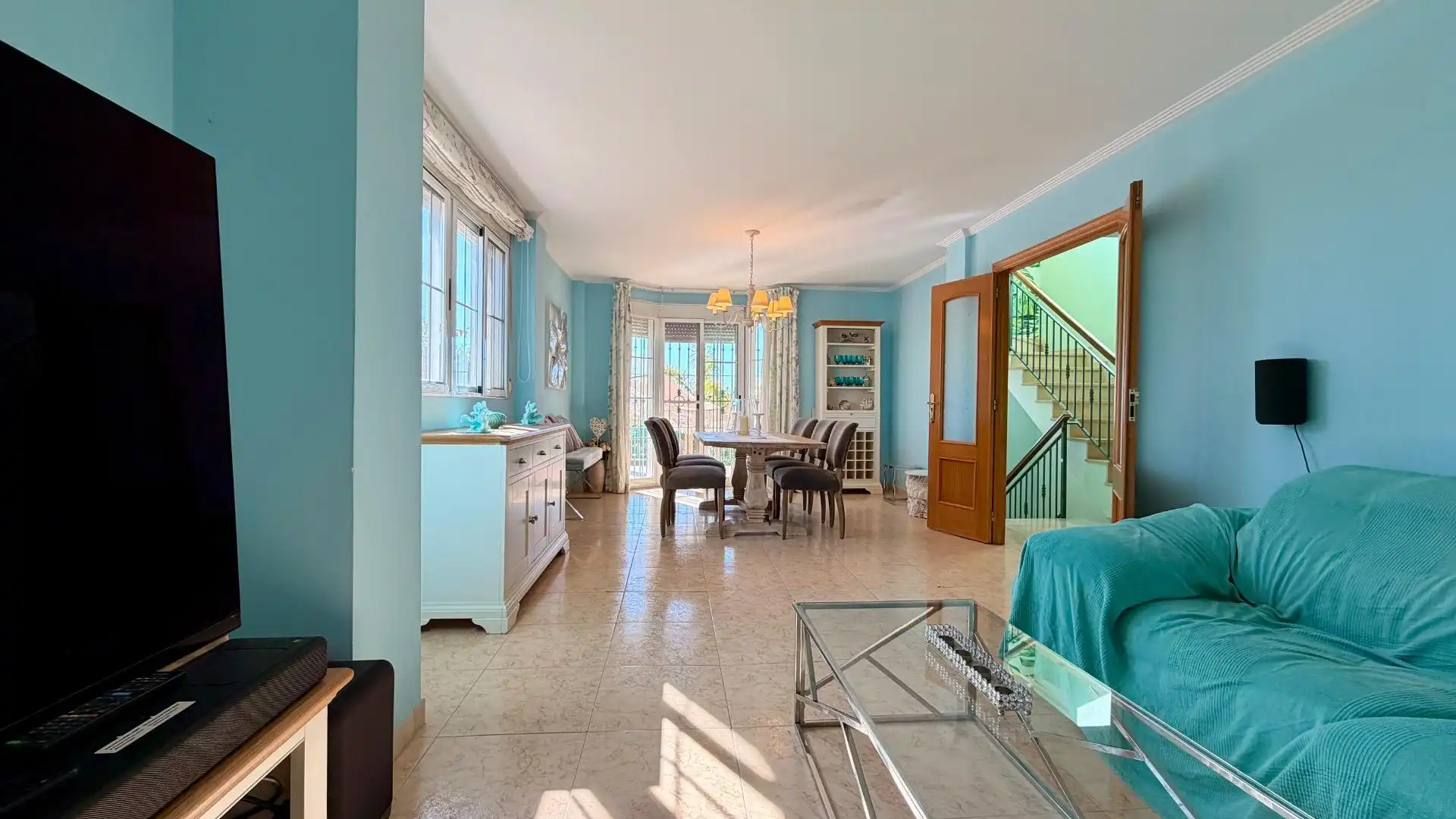 Dining room of Houses for sale in Elche / Elx  with Air Conditioner, Heating and Terrace