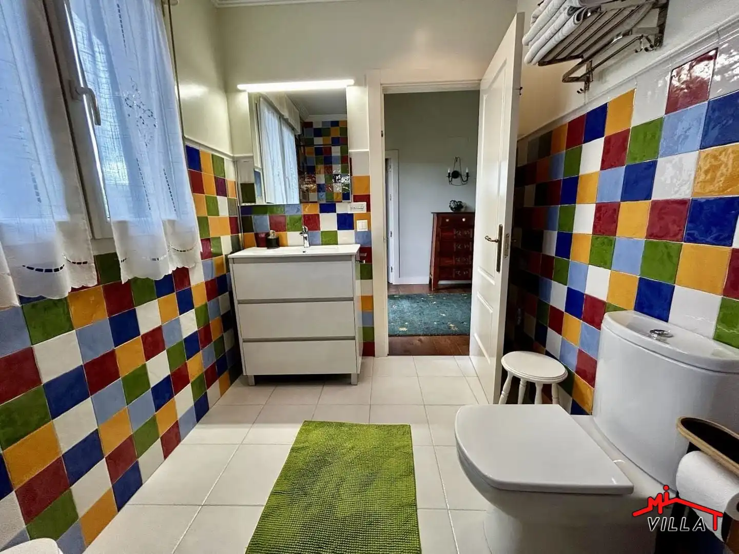 Baño de Casa o chalet en venta en Bárcena de Cicero con Calefacción, Terraza y Amueblado