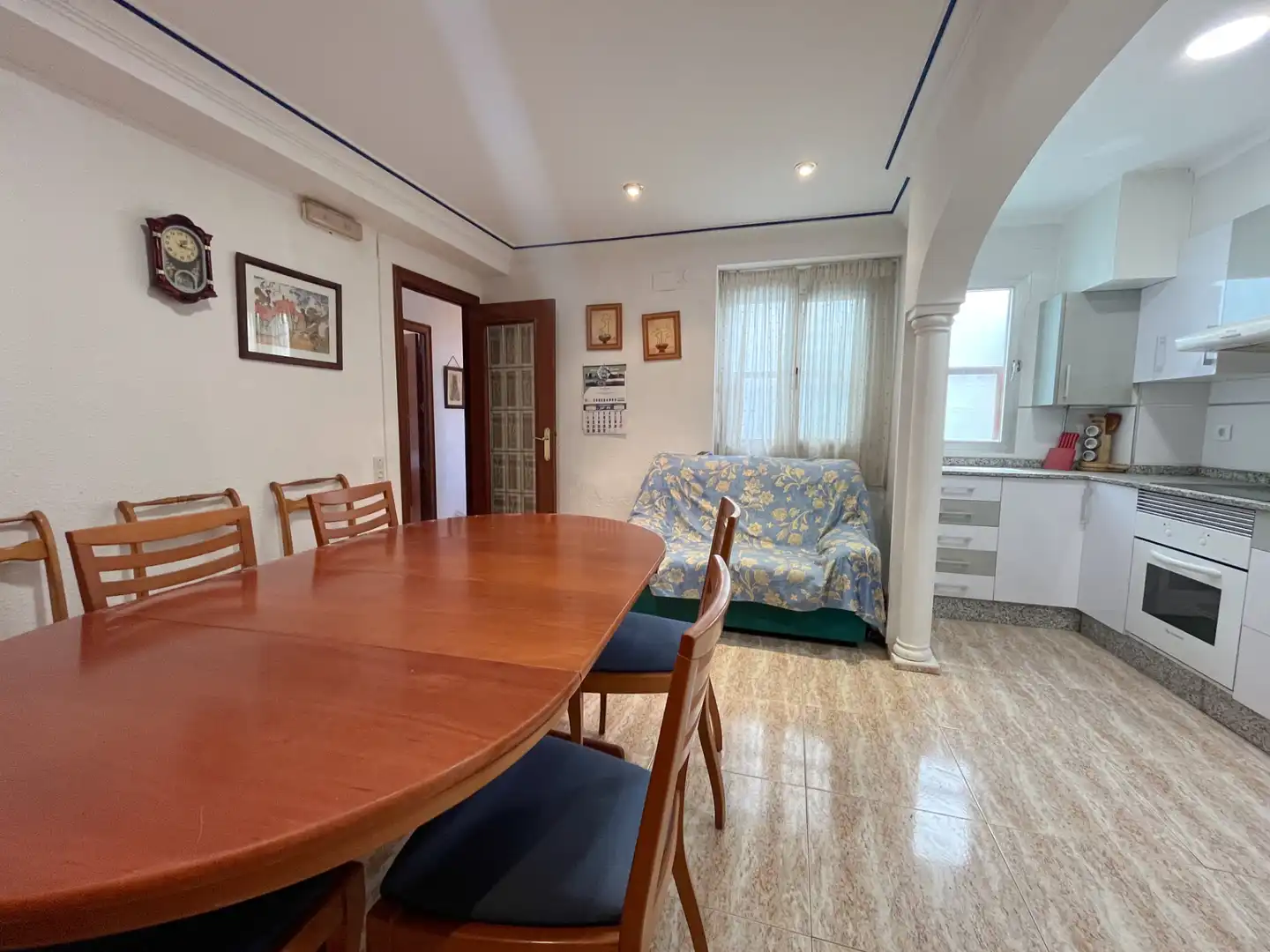 Comedor de Piso en venta en Sagunto / Sagunt con Aire acondicionado, Amueblado y Horno