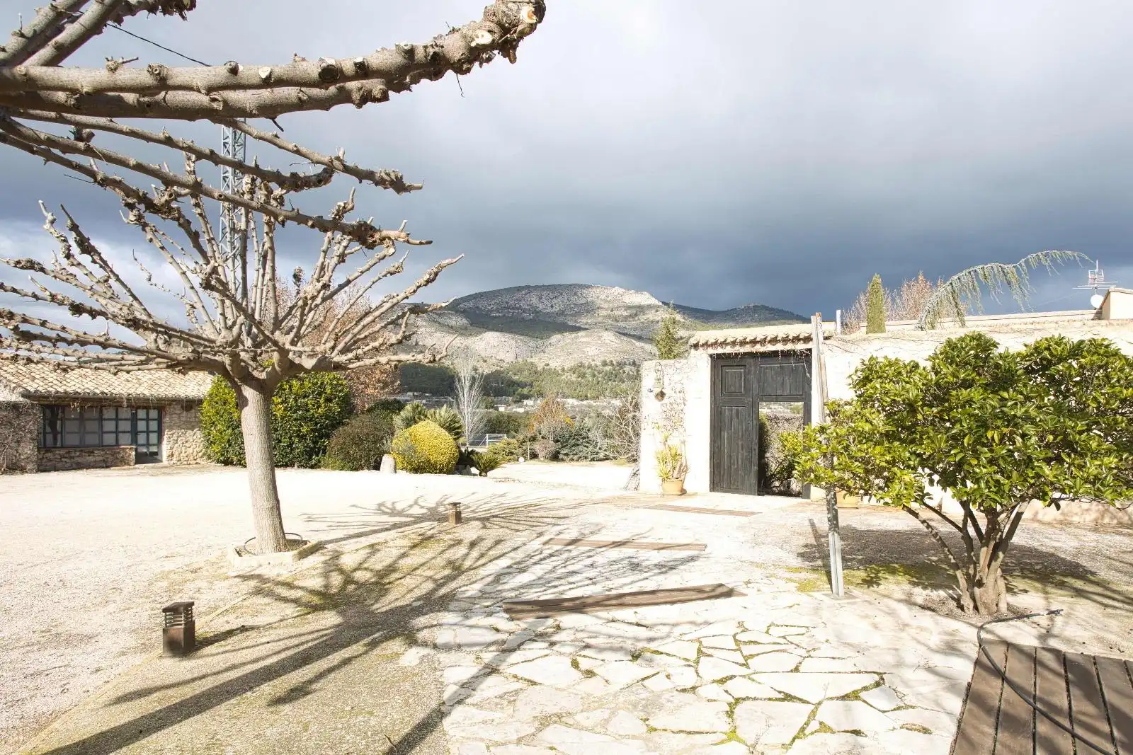Exterior view of Houses for sale in Castalla  with Heating, Private garden and Terrace
