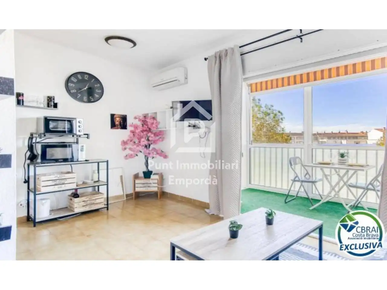 Vista exterior de Estudio en venta en Empuriabrava con Aire acondicionado, Terraza y Amueblado