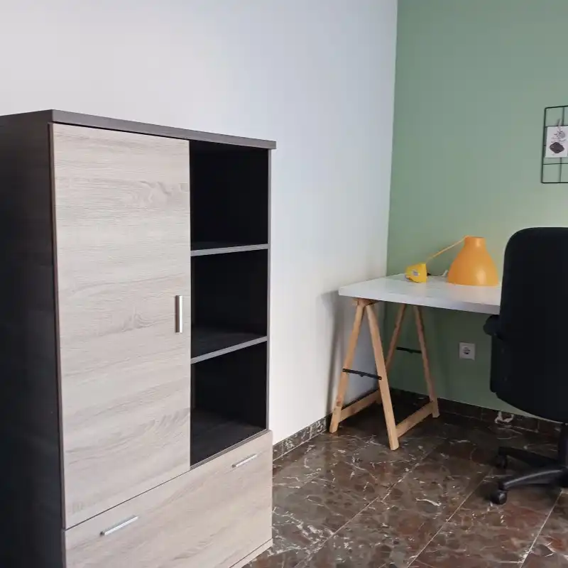 Bedroom of Flat for rent in La Font d'en Carròs  with Air Conditioner, Furnished and Balcony