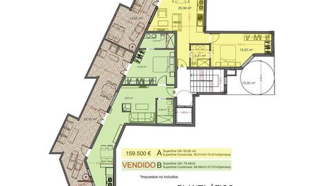 Foto 2 de Piso en venta en Eras de Belen, 2 y 4, Belén - San Roque, Jaén Capital